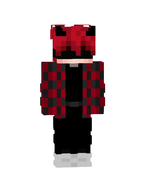 skin Czerwono-czarny trendsetter