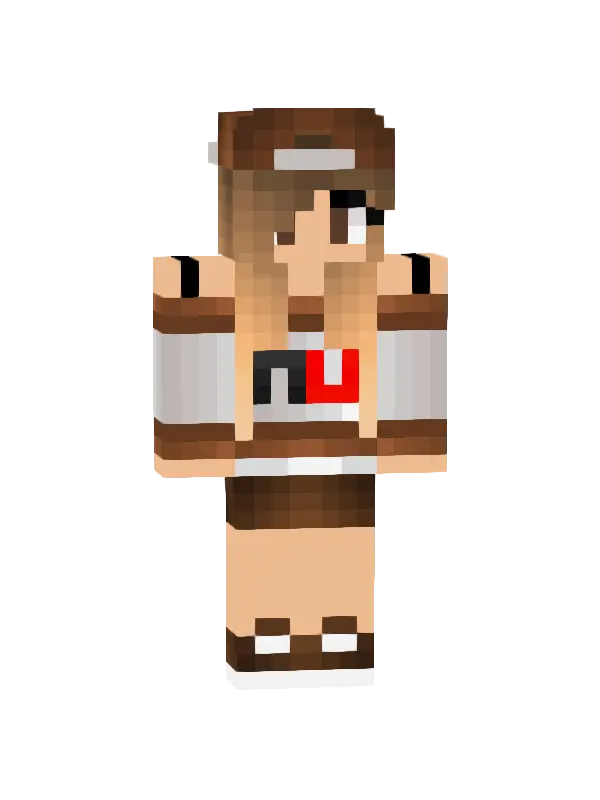 skin Czekoladowa tenisistka