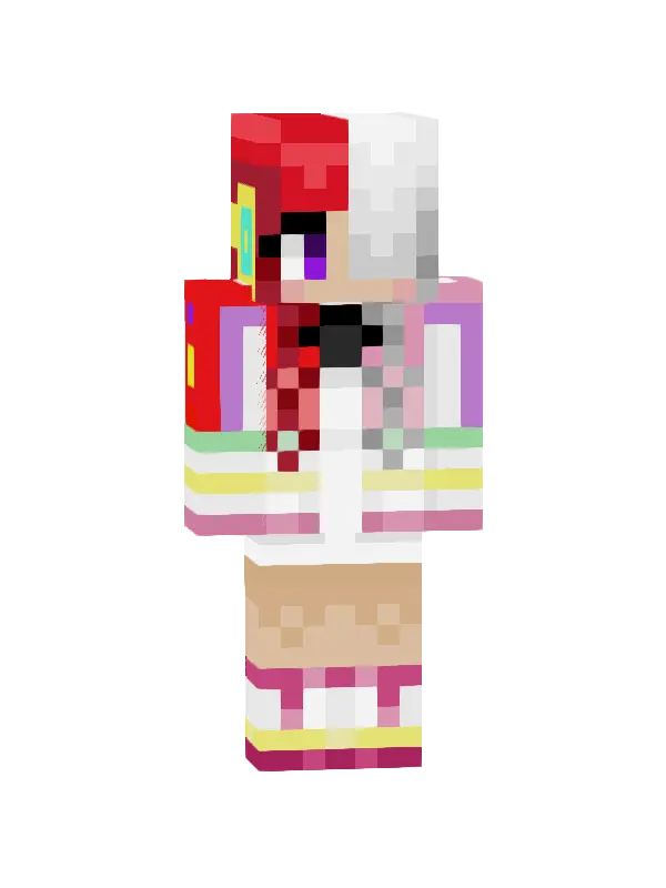 skin Tęczowa justyna