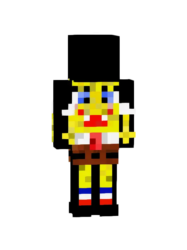 skin SpongeBob Kanciastoporty