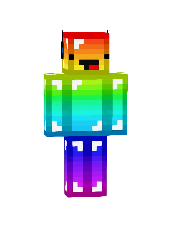 skin Tęczowy Odkrywca