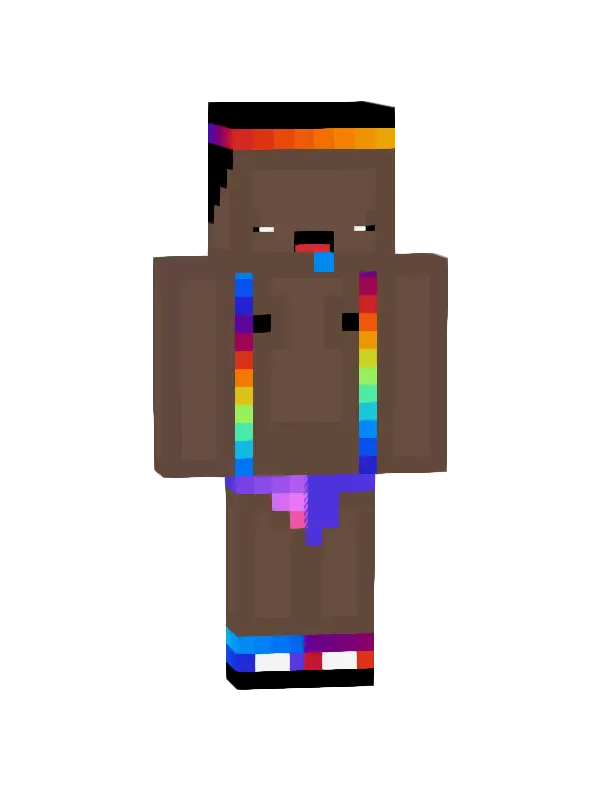 skin Tęczowy Wojownik