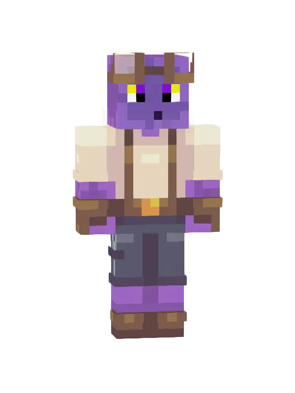 skin Fioletowy rzemieślnik