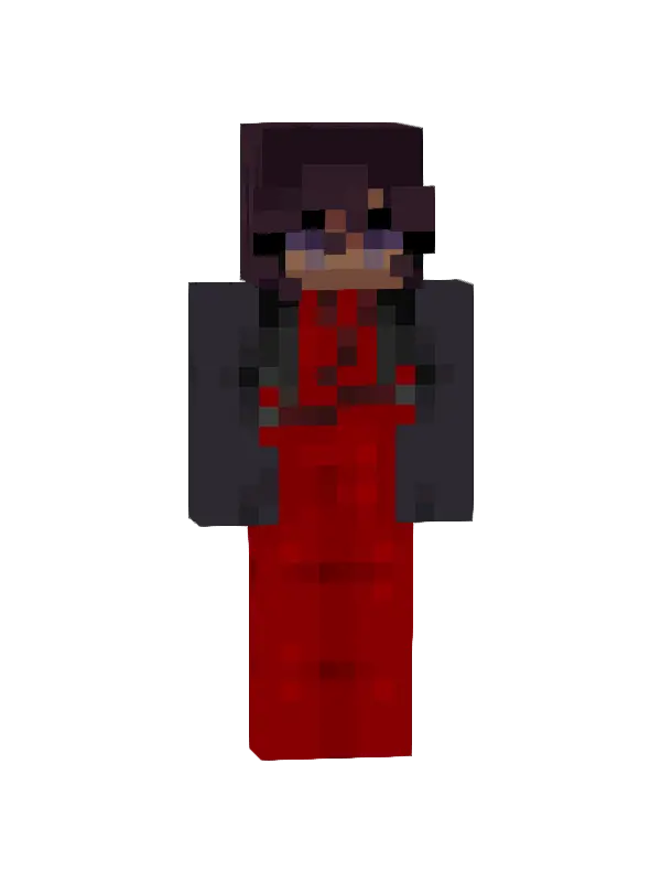 skin Czerwony Szkarłatny Tajemniczy