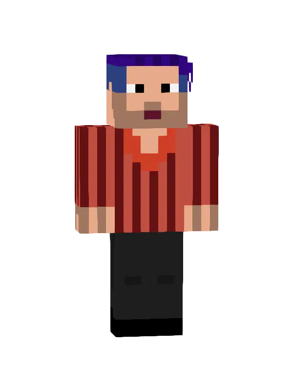 skin Fioletowy Fanatyk