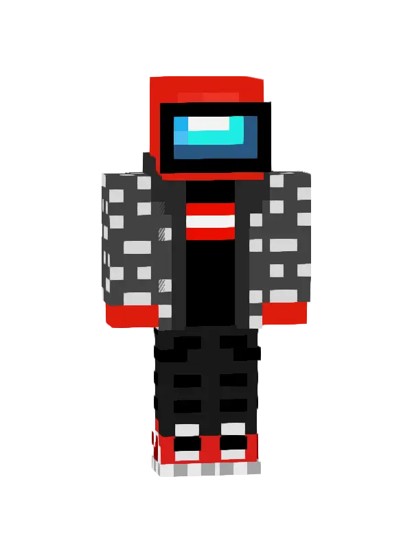 skin Cyber Red Racer