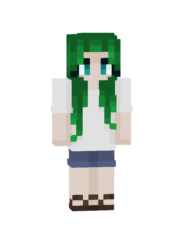 skin Zielonowłosa Wędrowniczka