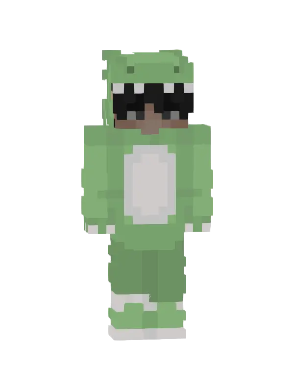 skin Zielony Potworek