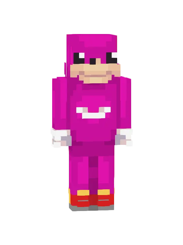 skin Różowy stróż ścieżek