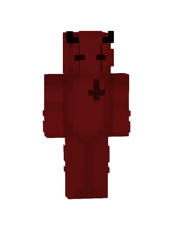 skin Czerwony diablik