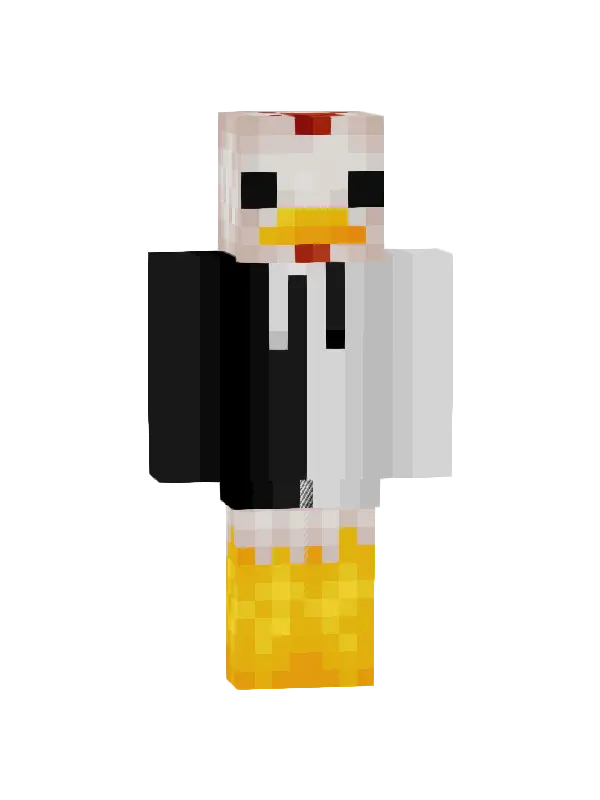 skin Pikselowa Kaczka W Świecie Mody