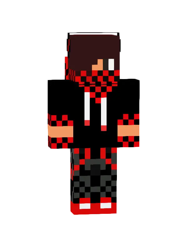 skin Czerwony skater