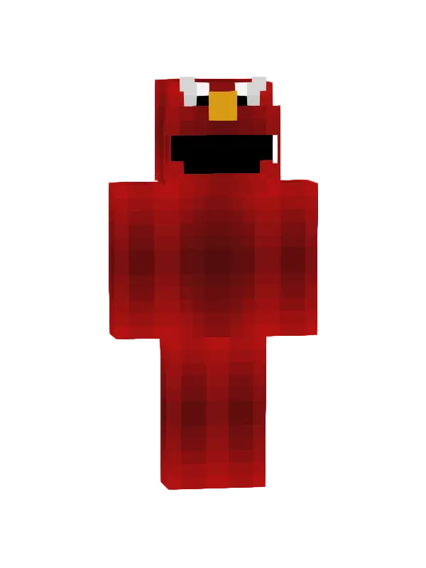 skin Czerwony Kosmaty Przyjaciel