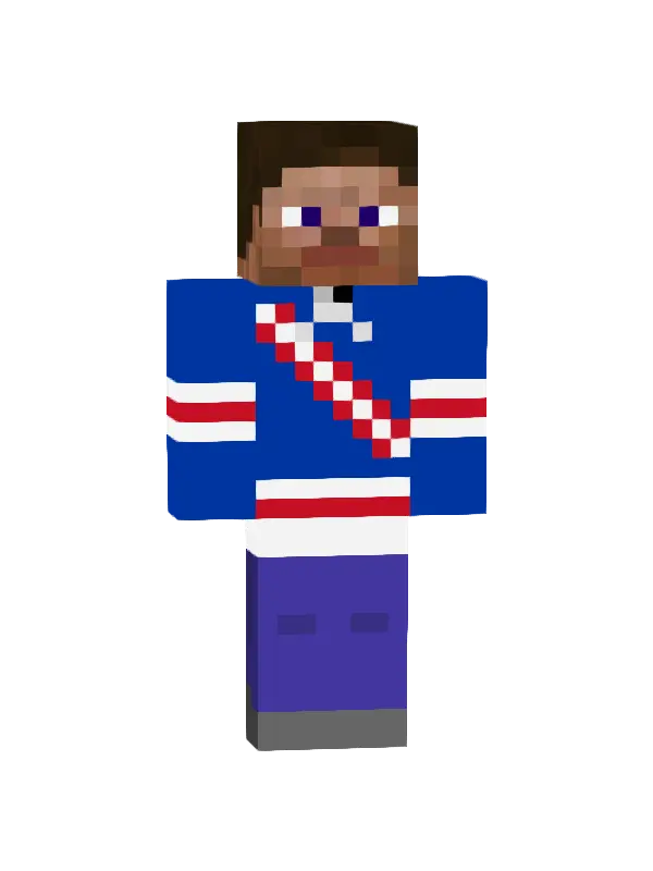 skin Hokejowy Zawodnik