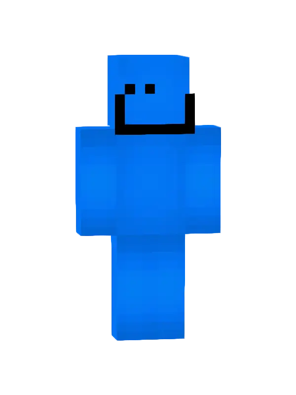 skin Niebieski uśmiech