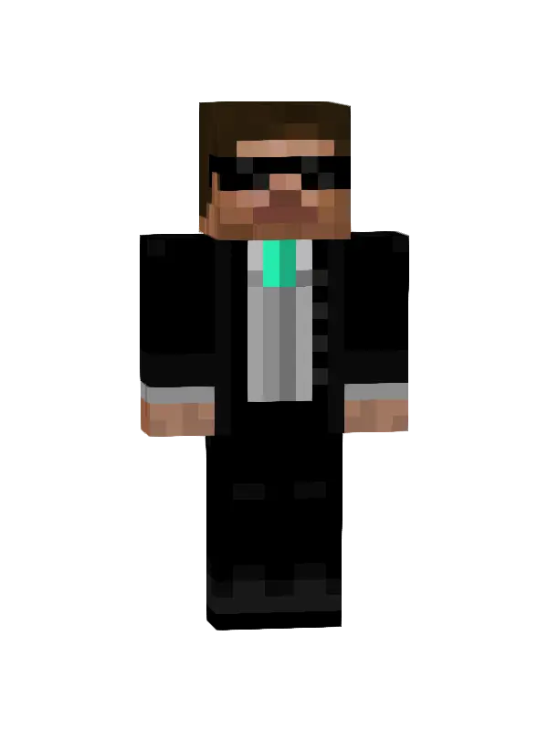 skin Agent w smokingu