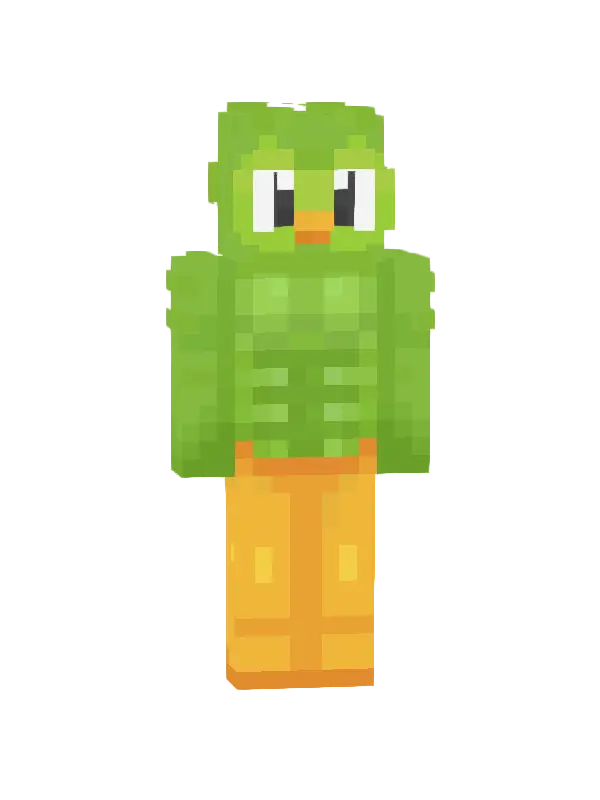 skin Zielony Papużek