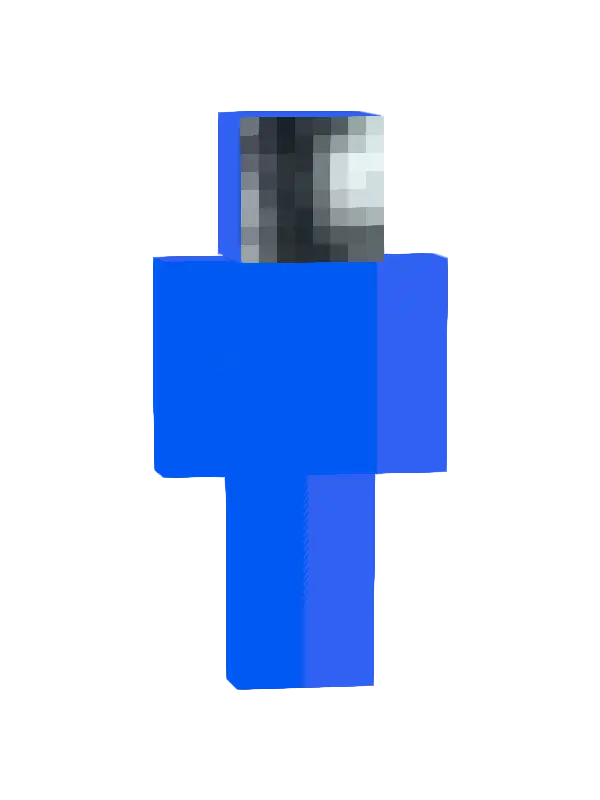 skin Niebieski nieznajomy