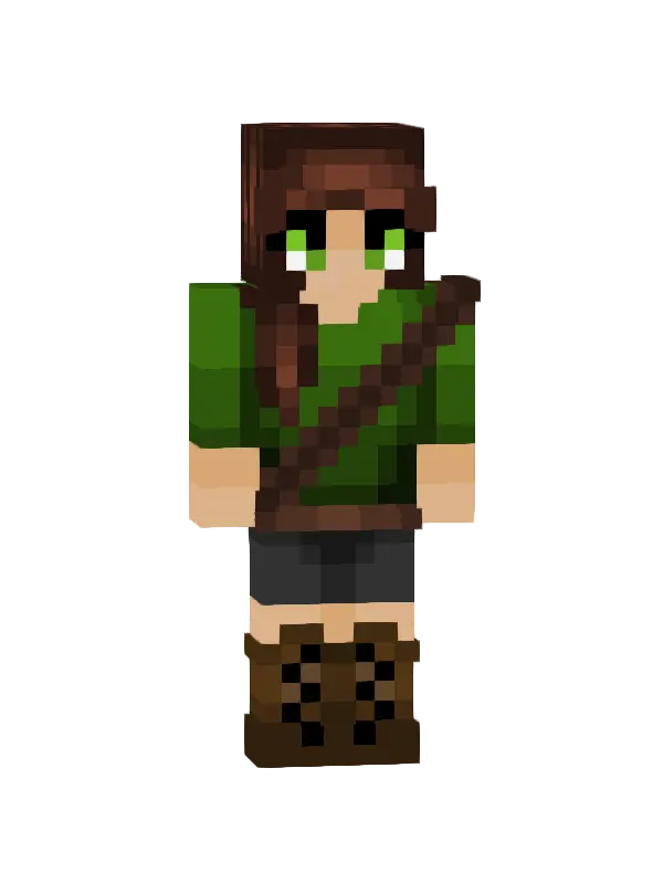 skin Zielonooki Leśny Wędrowiec