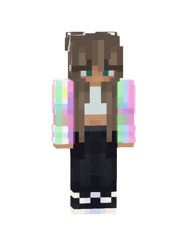 skin Pastelowa Harmonijka