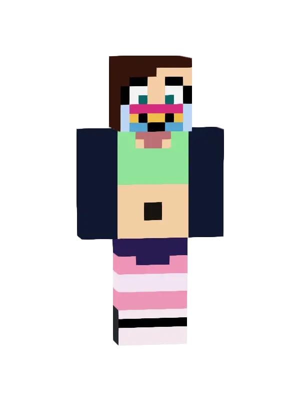 skin Kolorowy wesołek