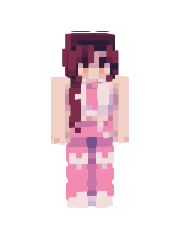 skin Różowa Rekinica