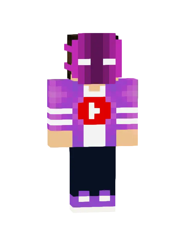 skin Fioletowy Superbohater