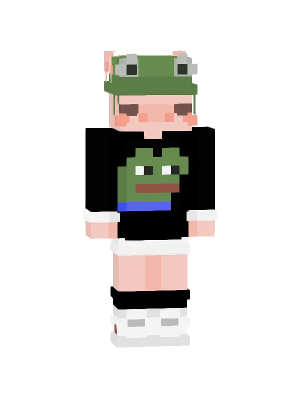 skin Żabka w stylu Kawaii