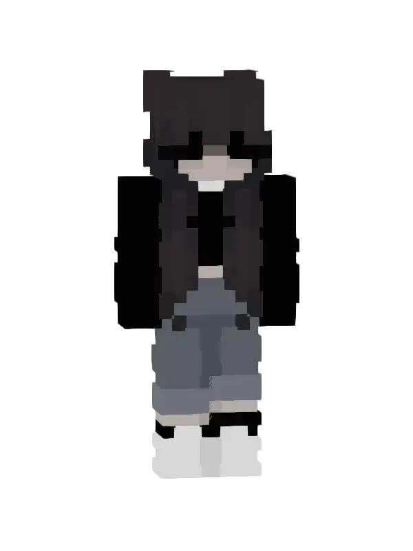 skin Mroczna Kocia Moda