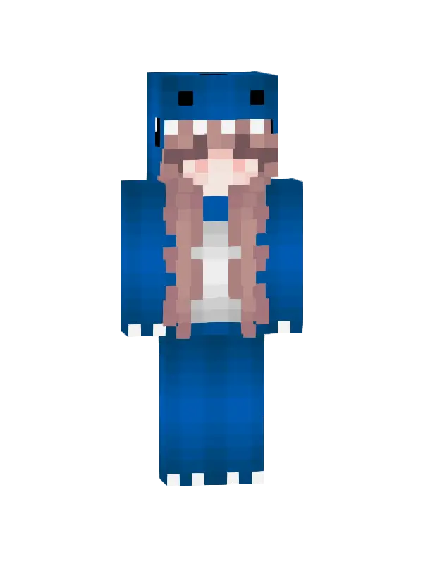 skin Niebieski Rekin