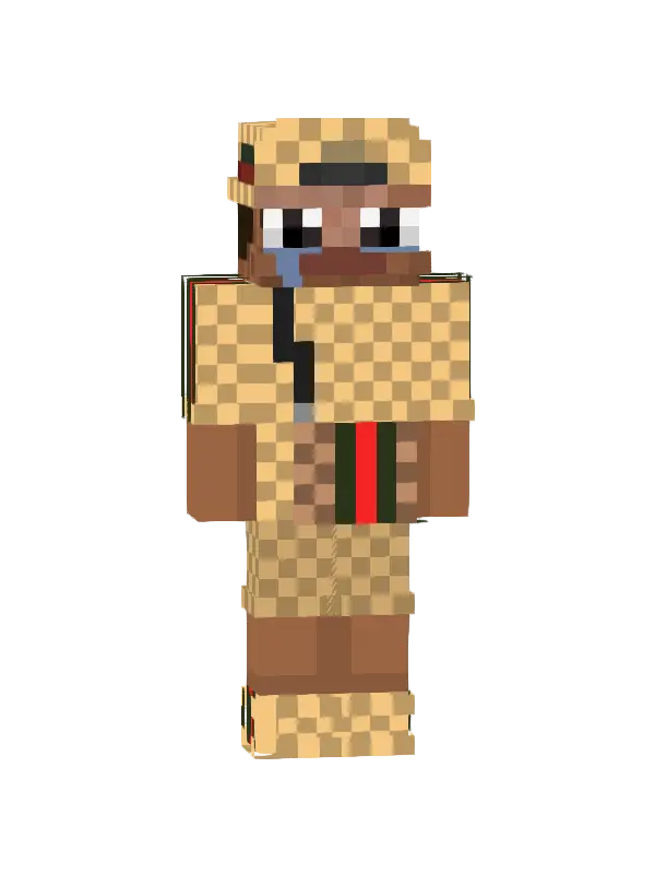 skin Kostium Gold Checkers