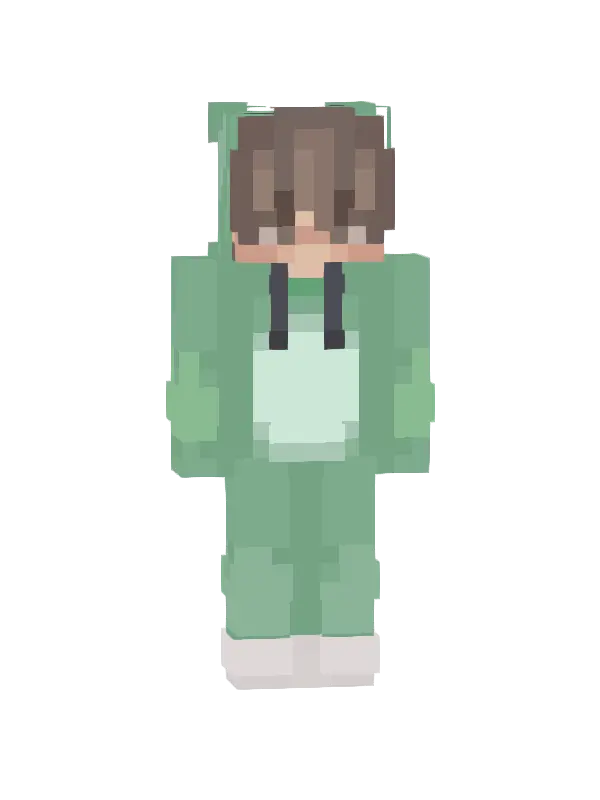 skin Zielony Stworek